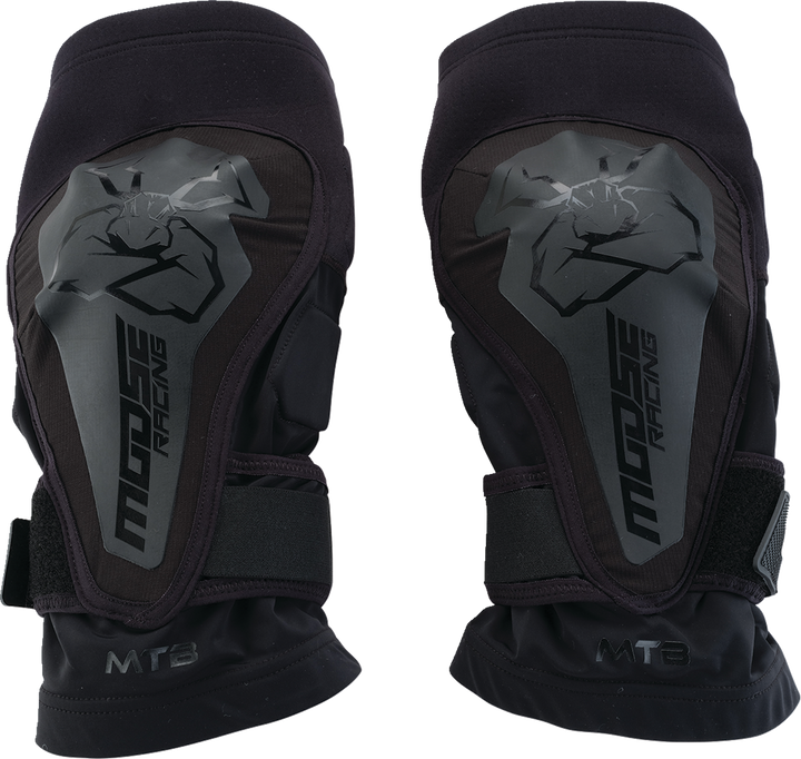 Moose Offroad Compression Knee Guards - Black - M/L 2704-0749