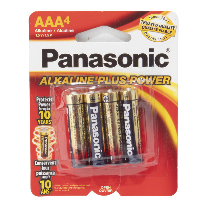Battery Alkaline Pana Aaa Pkof4 915233