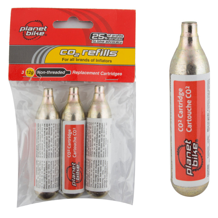 Pump Planet Bike Co2 Cart 12G Threadless Cdof3 43840