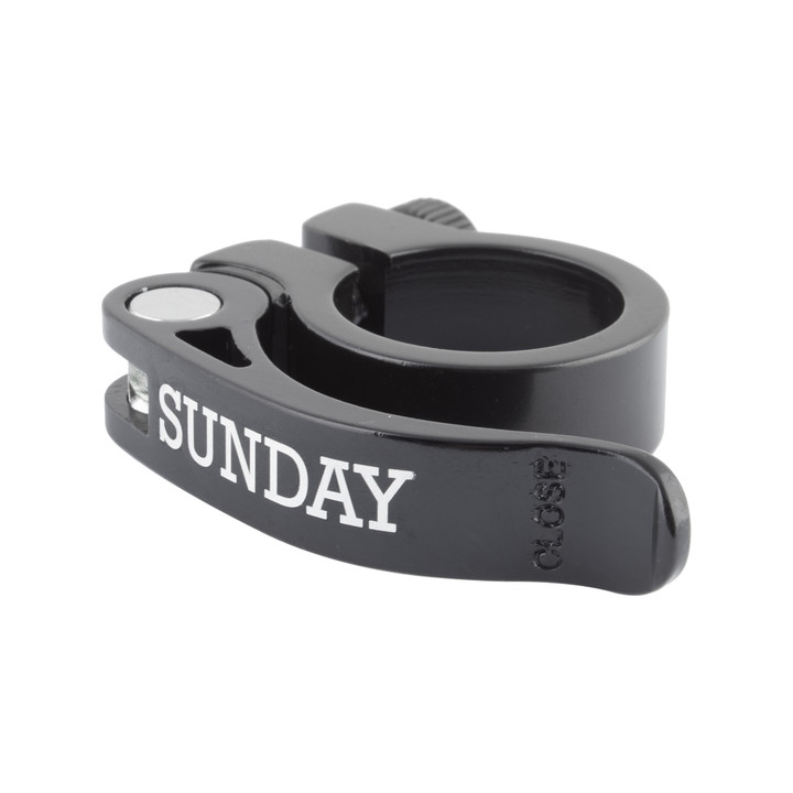 Seatpost Clamp Sunday Qr 28.6 F/25.4-Post Bk Bk 52766