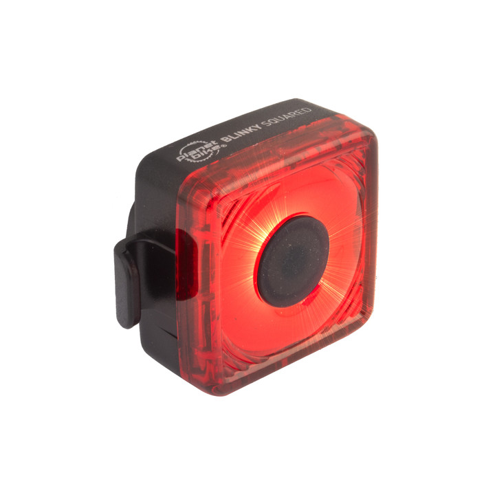 Light Planet Bike Rear Blinky Squared 15-Led Usb Bk 915353