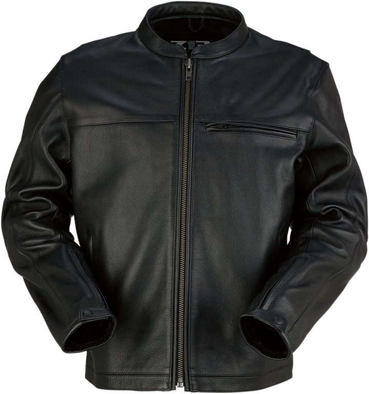 Z1R Munition Leather Jacket - Black - Medium 2810-3482