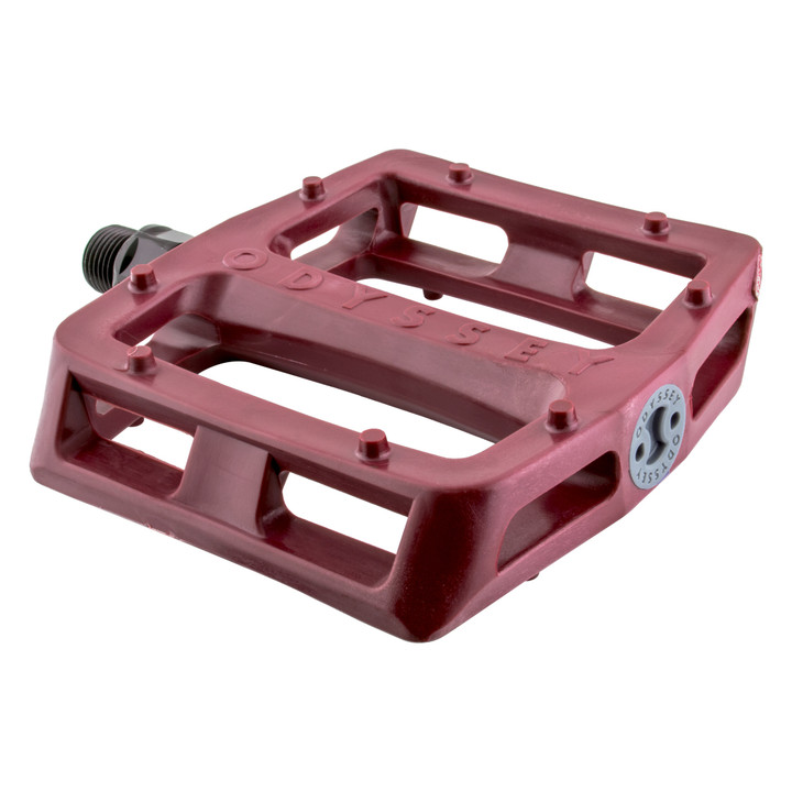 Pedals Odyssey MX Grandstand Pc 9/16 Maroon 410396