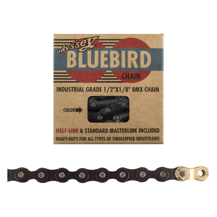 Chain Odyssey 1/2X1/8 BluebiRoad 1S Bk W/1/2Link 16286