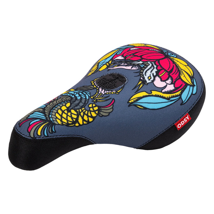Saddle Odyssey MX Pivotal Ig Hot-Seat Fat Cap V3 Snake Trap Multi-Color 490101