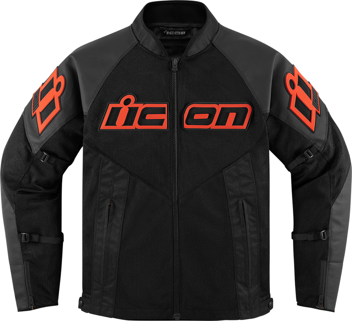 Icon Mesh Af Leather Jacket - Slayer - Medium 2810-3908