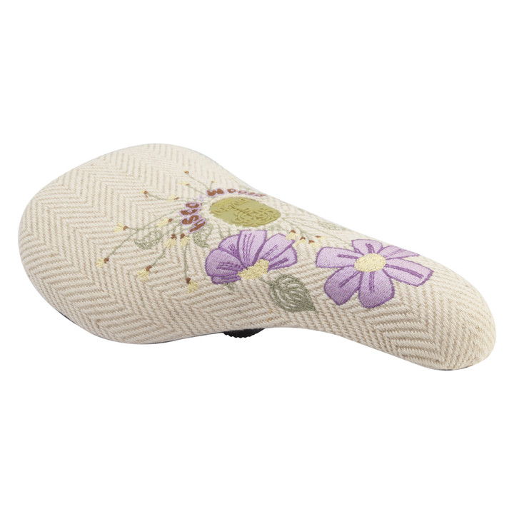 Saddle Odyssey MX Pivotal Bloom BMX V2 Slimcream Corduroy W/Flowers 490137