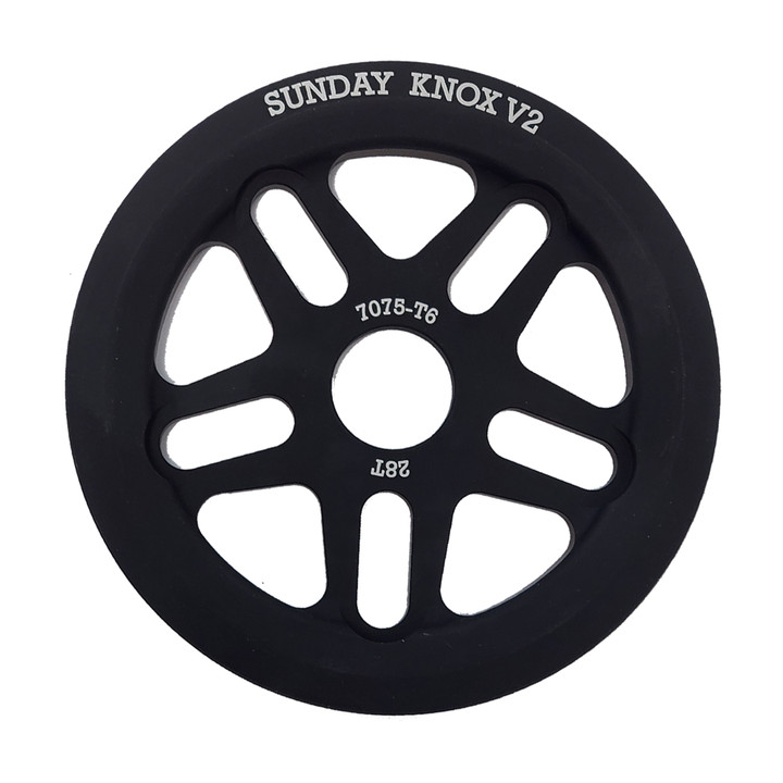 Chainring 1Pc Sunday 28T Knox V2 Bk 211757