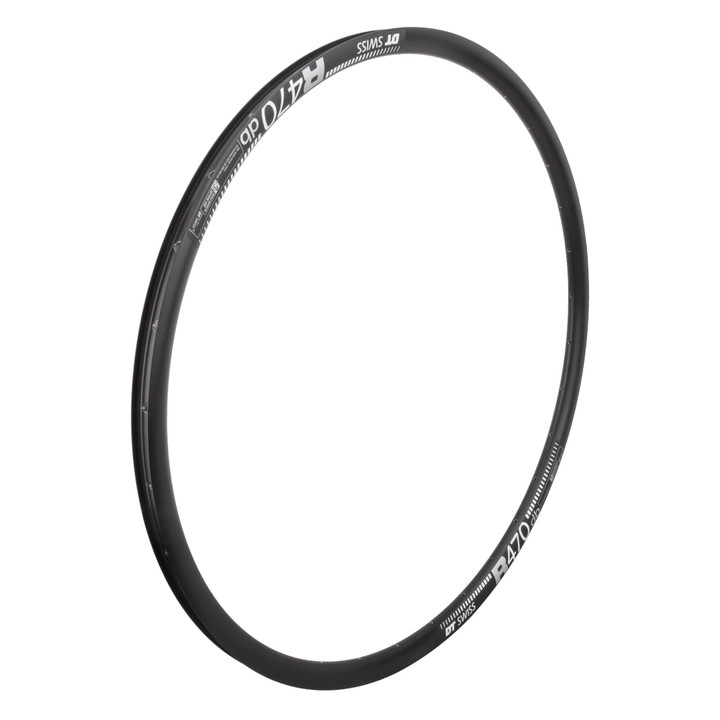 Rim DT Swiss 700C 622X20 R470 32 Bk/Disc Sleeved 450G OEM 470613