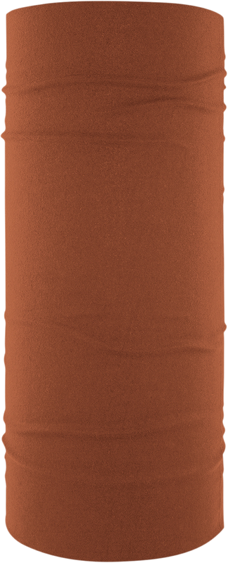 Zan Headgear Motley Tube Polyester Neck Tube - Burnt Orange T290