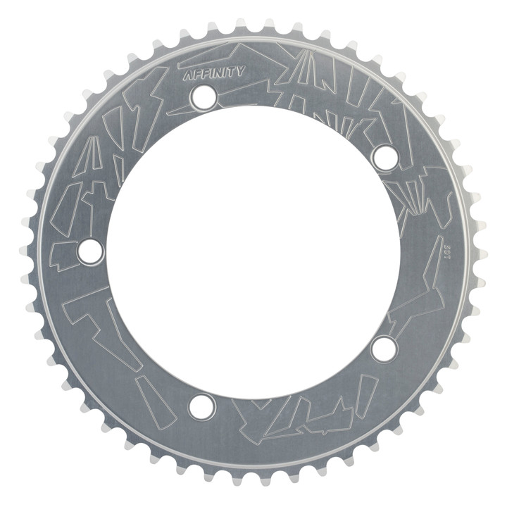 Chainring Affinity Pro 144Mm 50T Aly Polished-Silver 211777