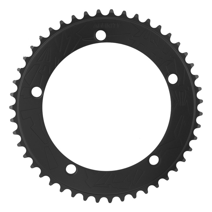 Chainring Affinity Pro 144Mm 47T Aly Hard-Anodized Bk 212054