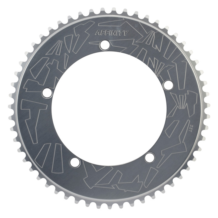 Chainring Affinity Pro 144Mm 55T Aly Polished-Silver 211782