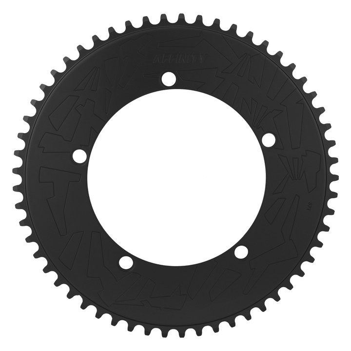 Chainring Affinity Pro 144Mm 57T Aly Hard-Anodized Bk 212064