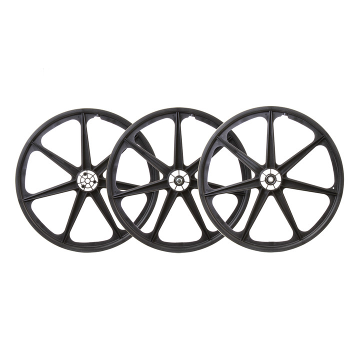 Trike Mag Wheel Set 24 Bk F/Rr-Drive & Idler 67332