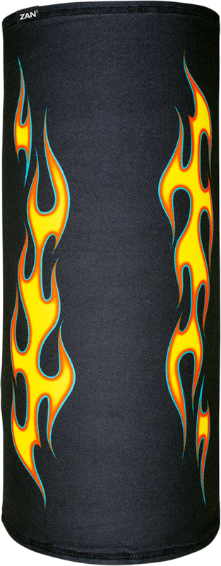 Zan Headgear Motley Tube Sportflex Neck Tube - Hot Rod Flame TL435
