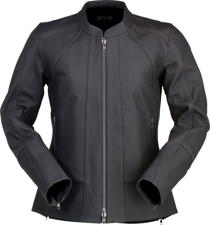 Z1R Women'S Matchlock Leather Jacket - Black - Xl 2813-1029
