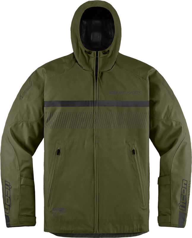 Icon Pdx3 Jacket - Olive - Medium 2820-5822