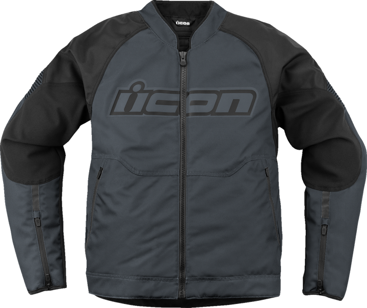 Icon Overlord3 Jacket - Slate - Large 2820-6701