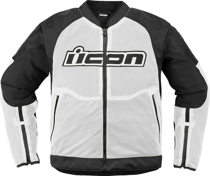Icon Overlord3 Mesh Jacket - White - Xl 2820-6739