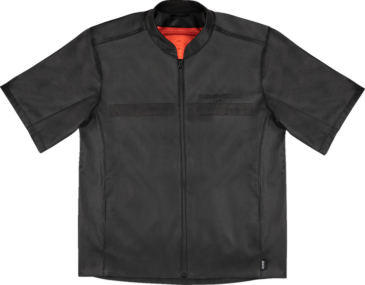 Icon Short Track Jacket - Short-Sleeve - Black - Medium 2820-6762