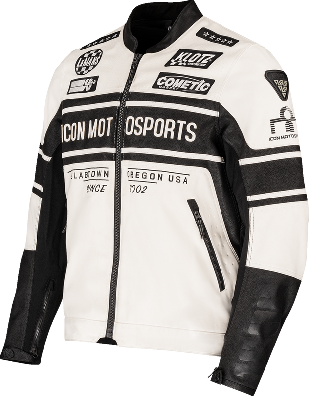 Icon Neo Daytona 2 Jacket - White - Medium 2820-7069