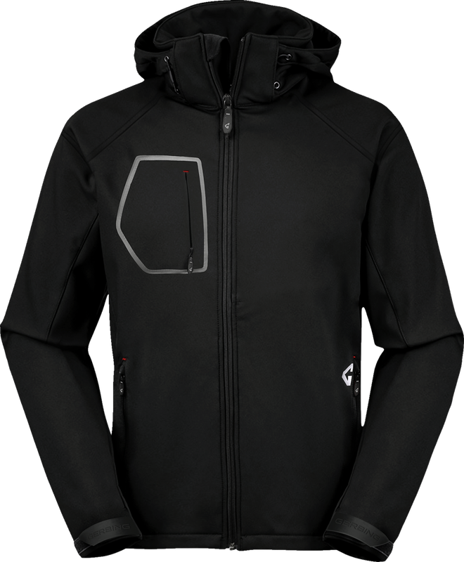 Gerbing Heated Clothing 7V Torrid Softshell Heated Jacket 2.0 - Black - Small GER-TJKT-7V-M-B-S