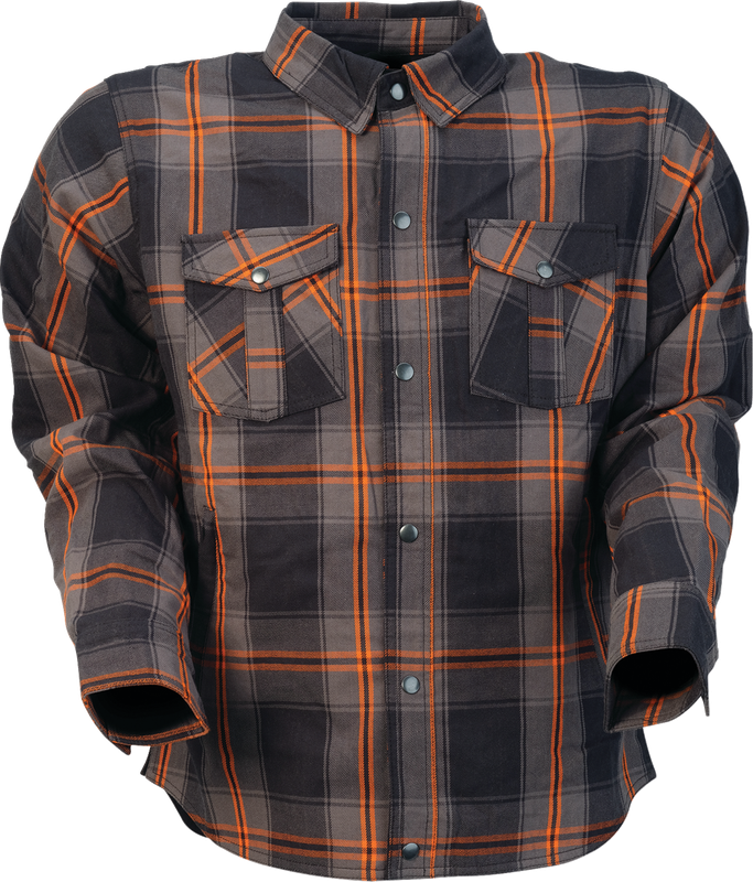 Z1R Ashwood Flannel - Orange - Large 2820-7669
