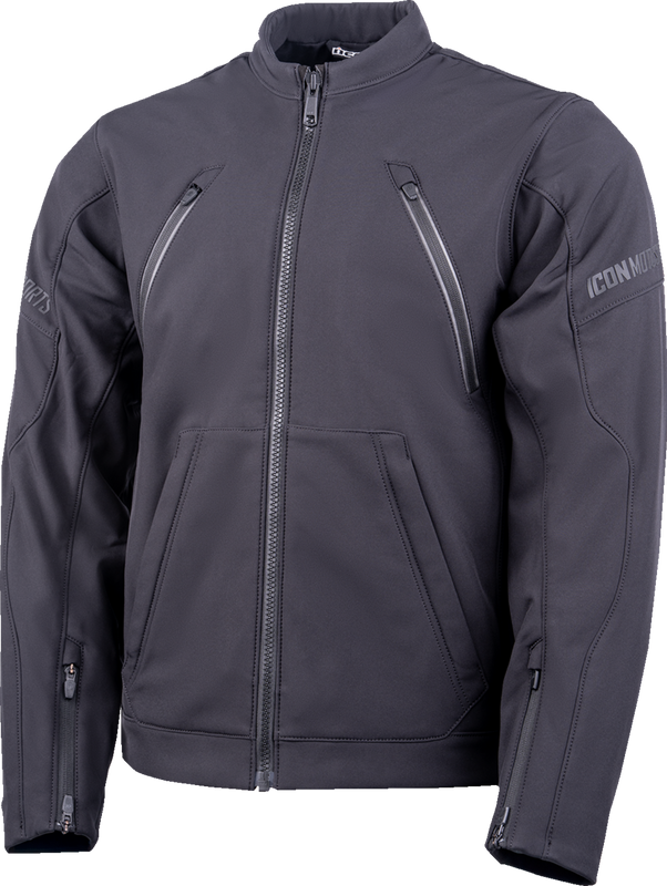 Icon Merc3 Jacket - Black - Large 2820-7770