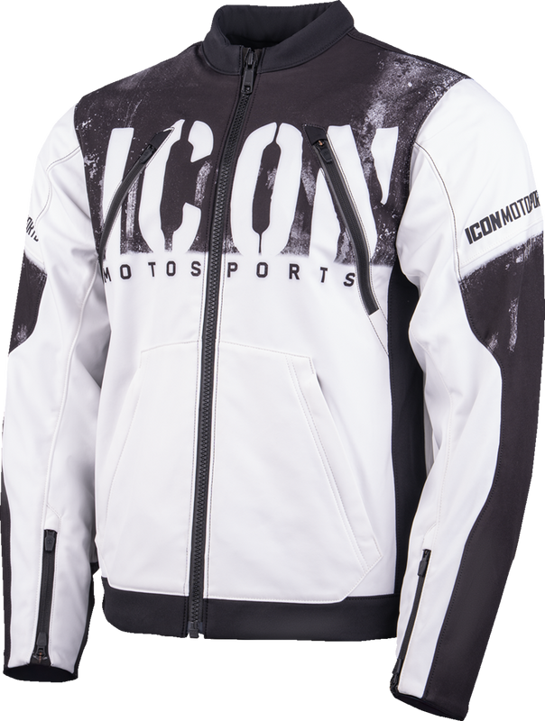Icon Merc3 Anomaly Jacket - White - 2Xl 2820-7927
