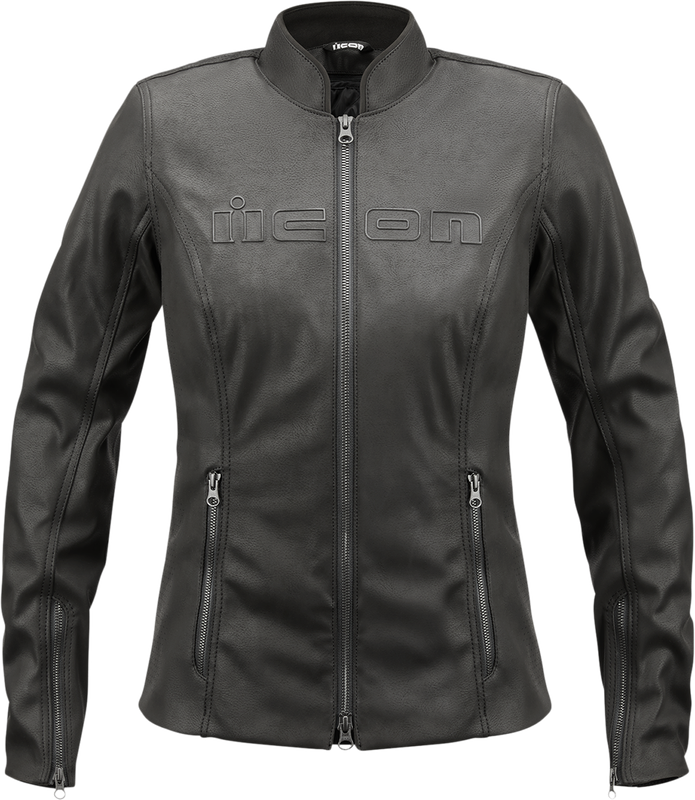 Icon Women'S Tuscadero2 Jacket - Black - Medium 2822-1428