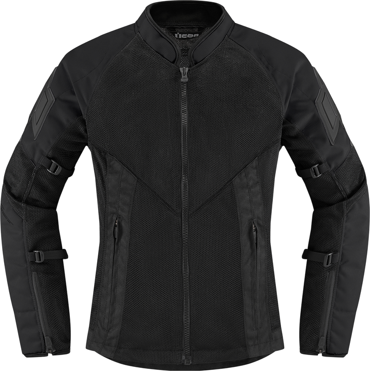 Icon Women'S Mesh Af Jacket - Black - Large 2822-1486