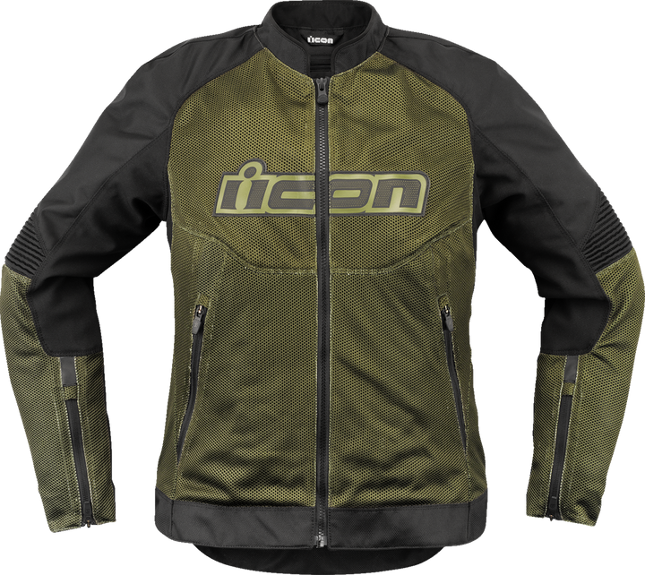 Icon Women'S Overlord3 Mesh Jacket - Green - Xs 2822-1585
