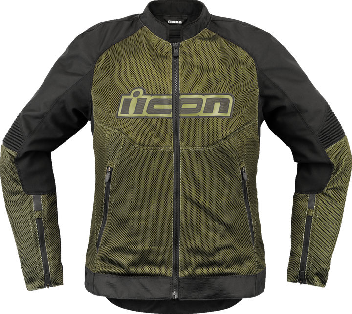 Icon Women'S Overlord3 Mesh Jacket - Green - 2Xl 2822-1590