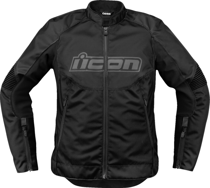 Icon Women'S Overlord3 Jacket - Black - Large 2822-1594