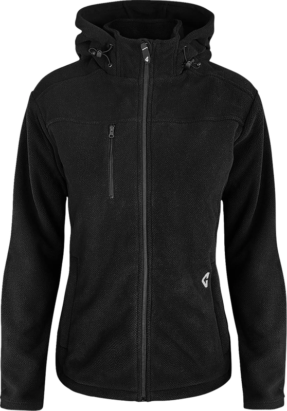 Gerbing Heated Clothing Women'S 7V Thermite Fleece Heated Jacket 2.0 - Black - 2Xl GER-TFJKT-7V-W-B-XXL