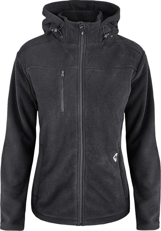 Gerbing Heated Clothing Women'S 7V Thermite Fleece Heated Jacket 2.0 - Gray - Small GER-TFJKT-7V-W-G-S