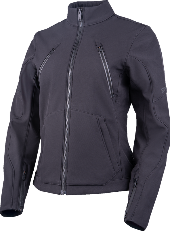 Icon Women'S Merc3 Jacket - Black - Large 2822-1913
