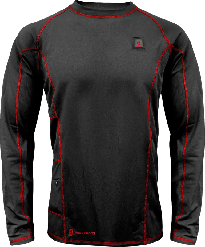 Gerbing Heated Clothing 7V Heated Base Layer Shirt - Medium GER-BLS-7V-M-BLK-M