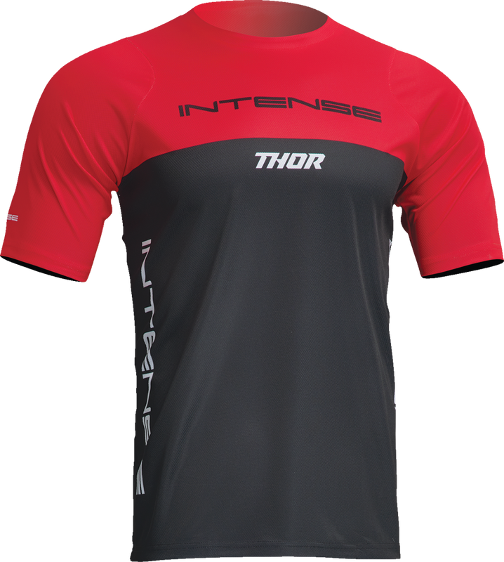 Thor Intense Assist Censis Short-Sleeve Jersey - Red/Black - Medium 5020-0206