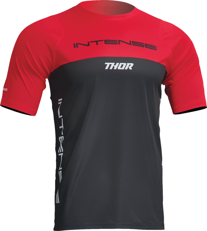 Thor Intense Assist Censis Short-Sleeve Jersey - Red/Black - Large 5020-0207