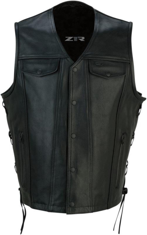 Z1R Gaucho Vest - Black - 4Xl 2830-0465