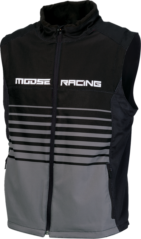 Moose Offroad Moto Vest - Black/Gray - Large 2830-0640