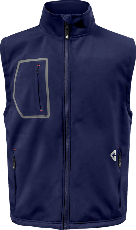 Gerbing Heated Clothing 7V Torrid Softshell Heated Vest 2.0 - Navy - Small GERTVST7VMNS