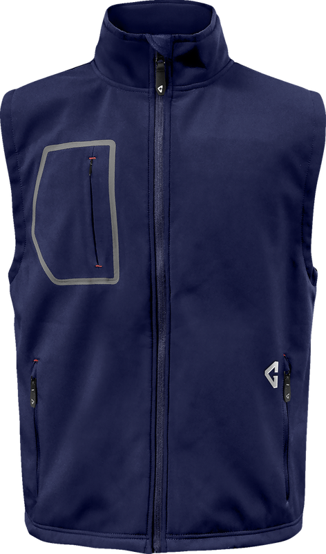 Gerbing Heated Clothing 7V Torrid Softshell Heated Vest 2.0 - Navy - 2Xl GER-TVST-7V-M-N-XXL