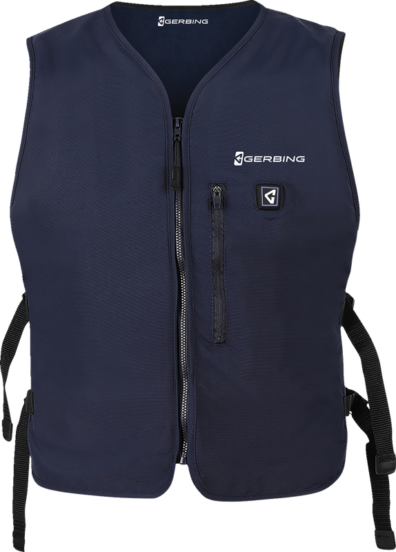 Gerbing Heated Clothing 5V Touch Button Circulatory Cooling Vest - Blue GER-CV-5V-N-OS