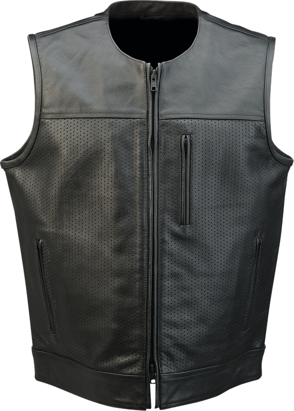 Z1R Patriot Perforated Vest - Black - Large 2830-0789