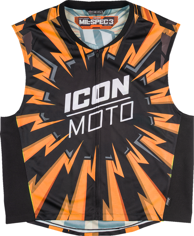 Icon Mil-Spec 3 Vest - Orange - L/Xl 2830-0829