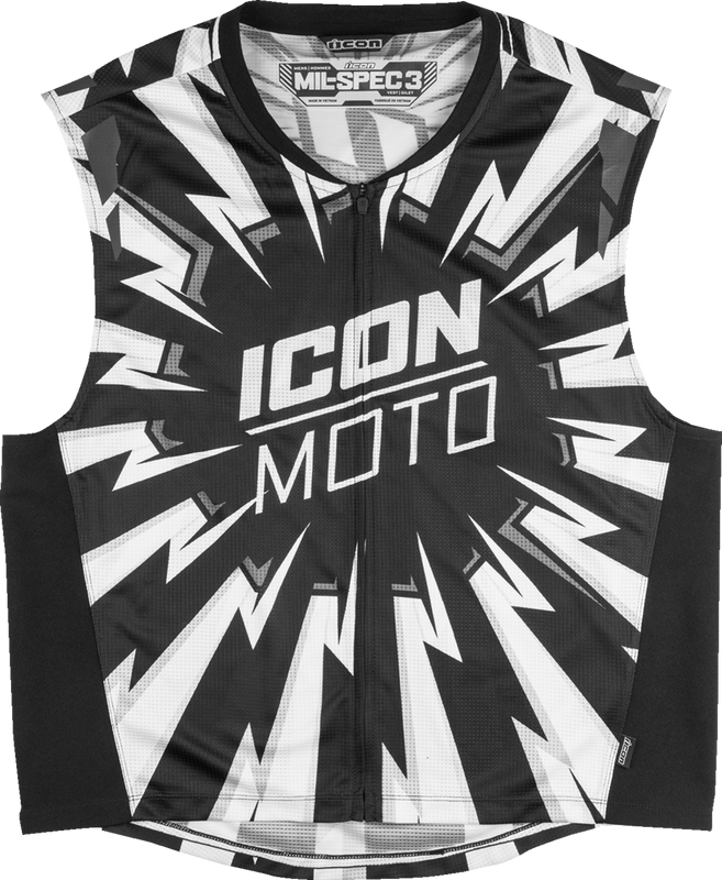 Icon Mil-Spec 3 Vest - White - L/Xl 2830-0832