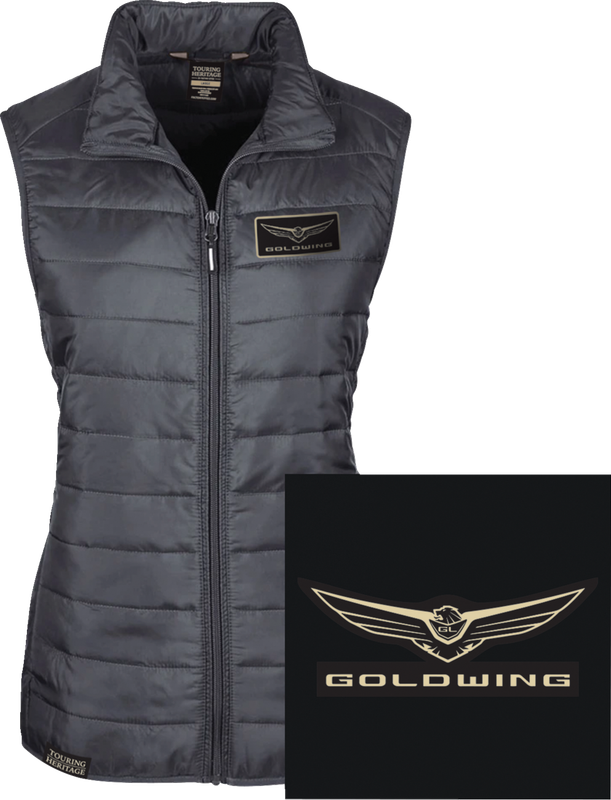 Factory Effex Women'S Goldwing Puff Vest - Black - Large 25-85814